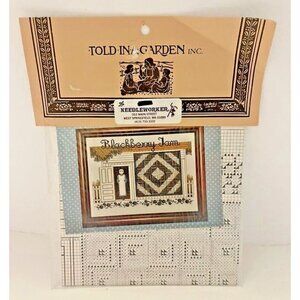 Told In A Garden “BLACKBERRY‎ JAM” Counted Cross Stitch Pattern Chart Crafting